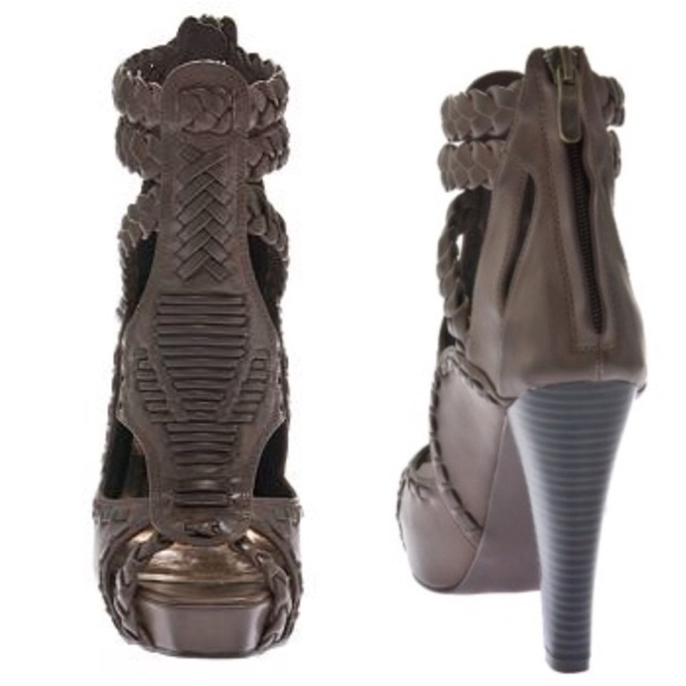 Zigis Soho Magdalena Braided Platform Booties